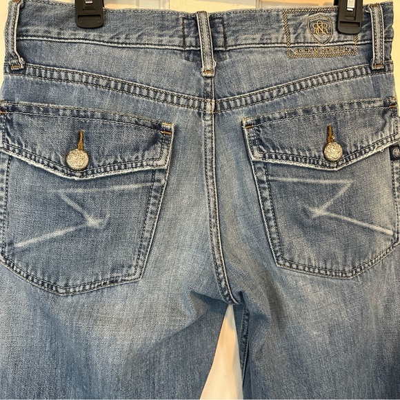 ROCK & REPUBLIC Men's Henlee Style Medium Wash Straight Leg
Jeans Sz 33X32 - Picture 6 of 13